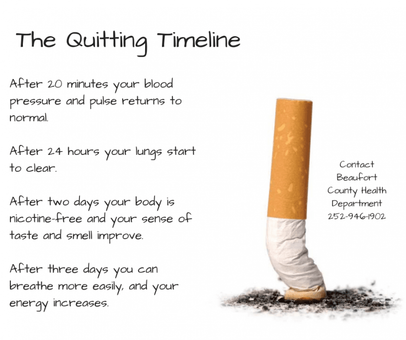 The Quitting Timeline